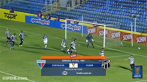 Fortaleza Vs Ceara Soccer Game Fox GIF