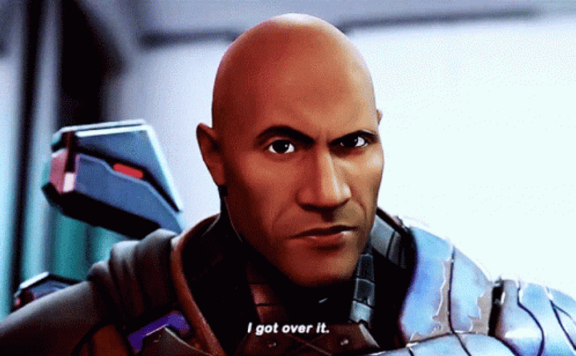 Fortnite Battle Royale The Rock GIF