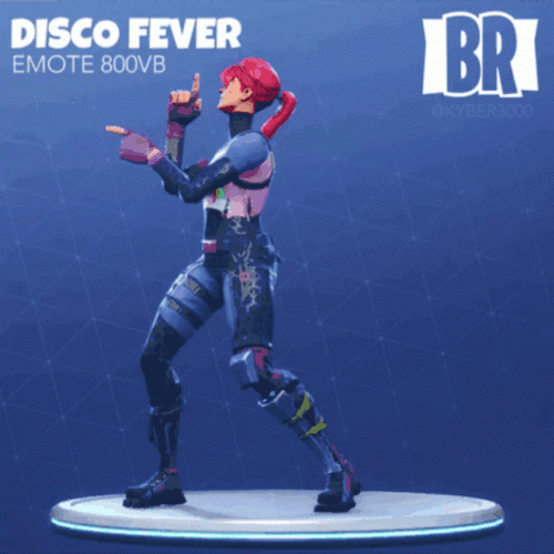 Fortnite Brite Bomber Default Dance Emote GIF