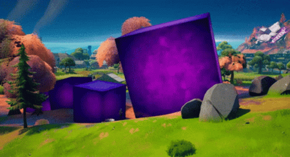 Fortnite Building Blocks Rolled GIF