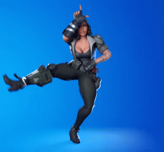 Fortnite Character L Dance GIF