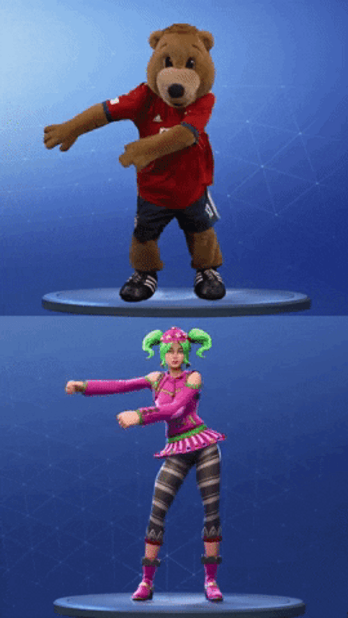 Fortnite Dance Floss GIF