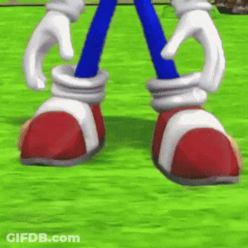 Fortnite Default Dance Sonic The Hedgehog GIF