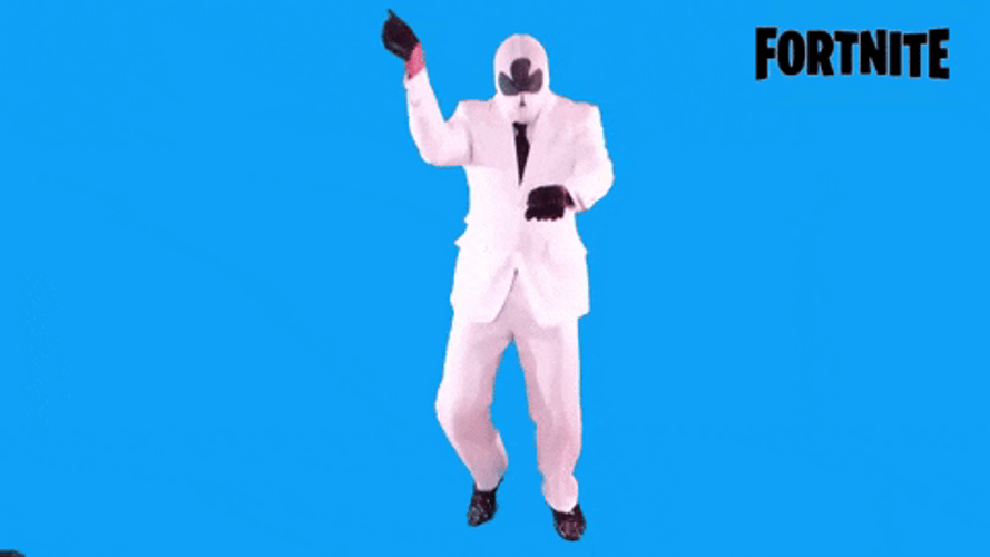 Fortnite High Stakes Robert Blackmon Gangnam Dance Clip GIF