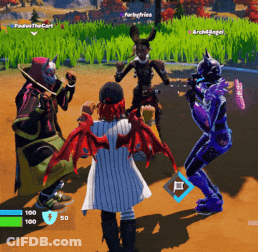 Fortnite Meme Energetic Dance GIF