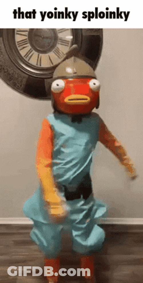 Fortnite Meme Fishstick Lively Dance GIF