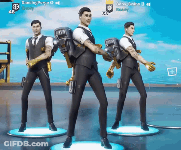 Fortnite Midas GIF