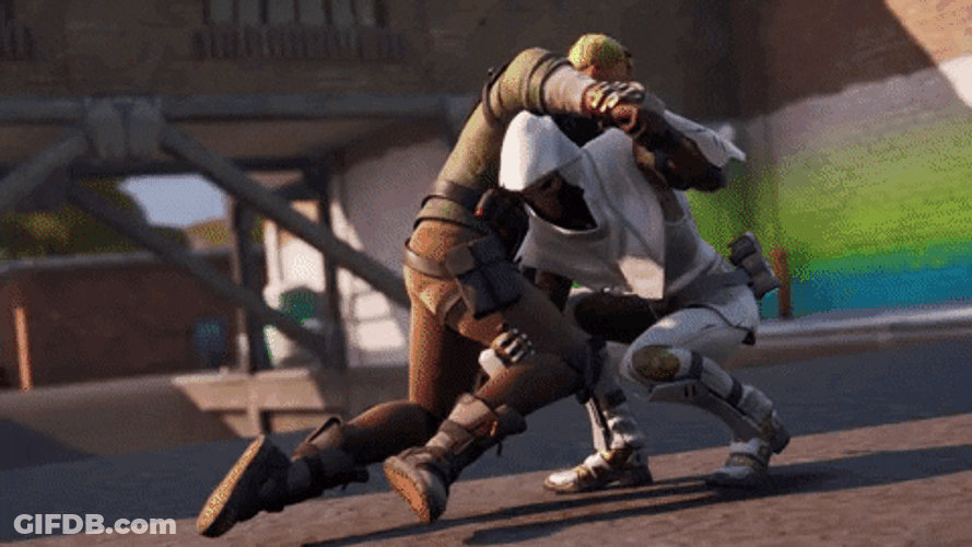 Fortnite Ramirez Shooting GIF