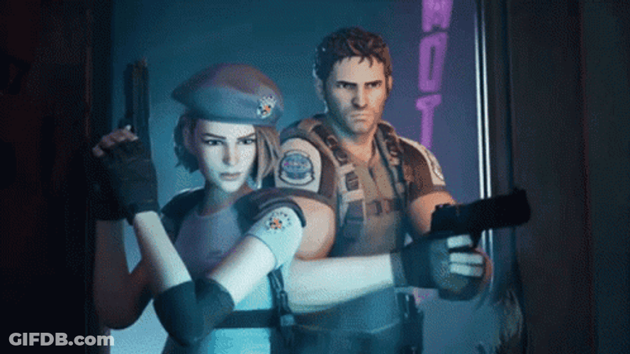 Fortnite Resident Evil GIF
