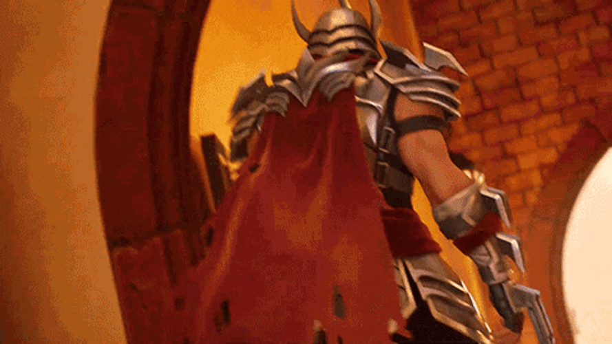 Fortnite Shredder Strolling Clip GIF
