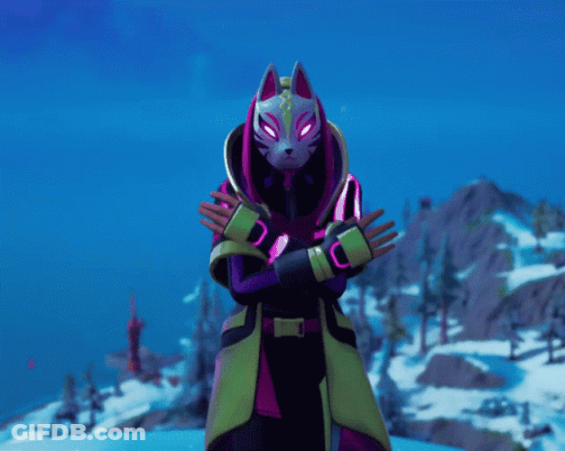 Fortnite Skins Catalyst Feeling Cold GIF