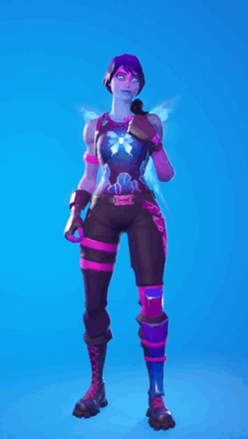 Fortnite Skins Headhunter Doing Hand Heart GIF