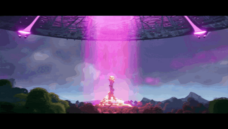 Fortnite Ufo Taking Explosion GIF