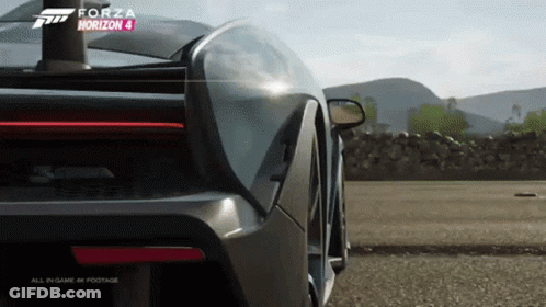 Forza Horizon 4 Car Advertisement GIF