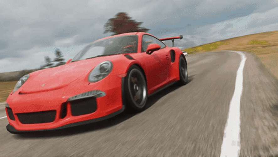 Forza Horizon 4 Porsche 911 GT3 RS GIF