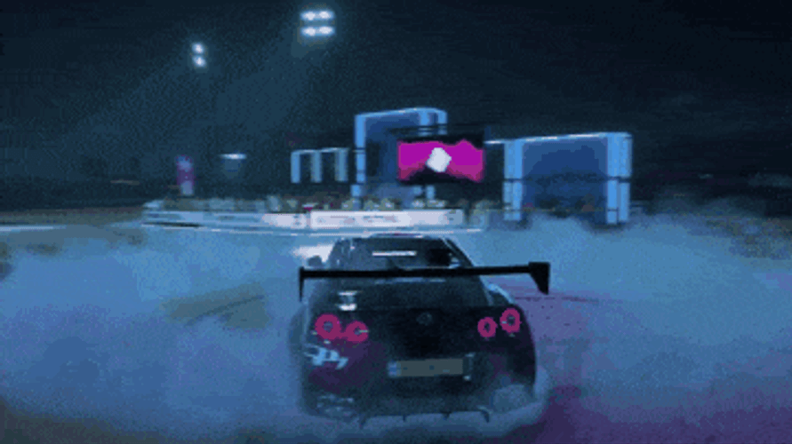 Forza Horizon 5 Nissan Gt R Black Edition GIF