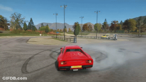 Forza Horizon4 Ferrari288gto GIF