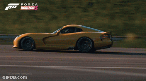 Forza Horizon5 Dodge Viper GIF