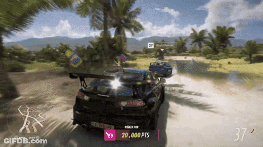 Forza Horizon5 Mitsubishi Lancer Evolution X Gsr GIF