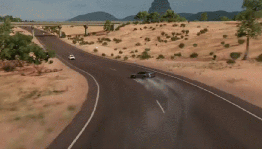 Forza Motorsport 7 Desert Racing GIF