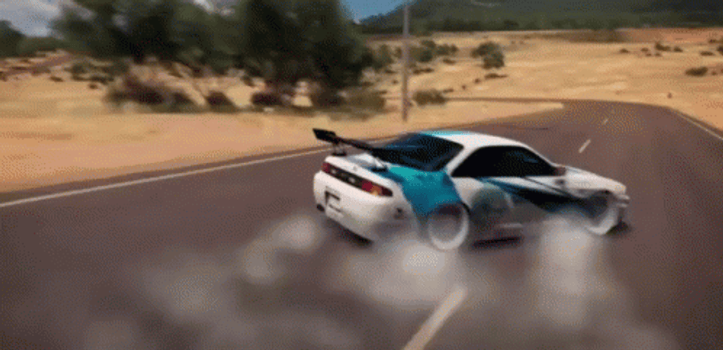 Forza Motorsport 7 Drifting Car GIF