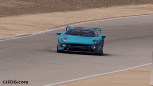 Forza Motorsport Jaguar Xj220s Twr GIF
