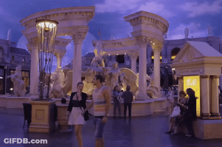 Fountain Of The Gods Las Vegas GIF
