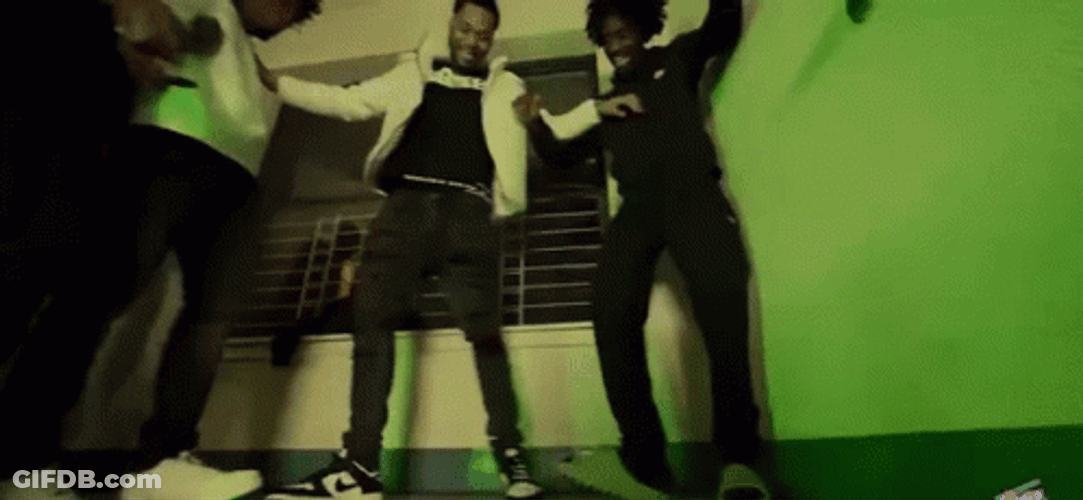 Four Boys Sturdy Dance GIF
