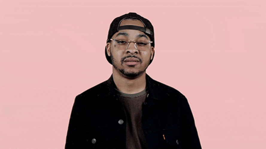 Four-Eyed Man Uncomfortable Stank Face Reaction GIF