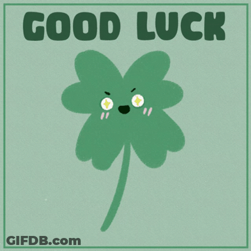 Four Leaf Of Good Luck GIF