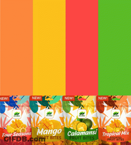 Four Seasons Fruit Bites Mango Calamansi And Tropical Mix GIF
