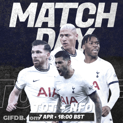 Four Soccer Players Are Featured On A Poster For Match Day GIF