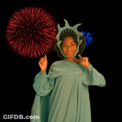 Fourth Of July Happy Dance GIF