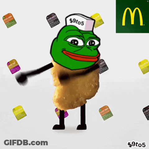 Fox And Bucket Of French Fries GIF