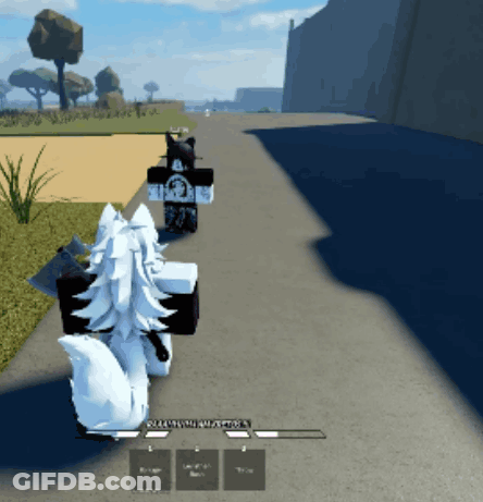 Fox And Wolf In Video Game GIF