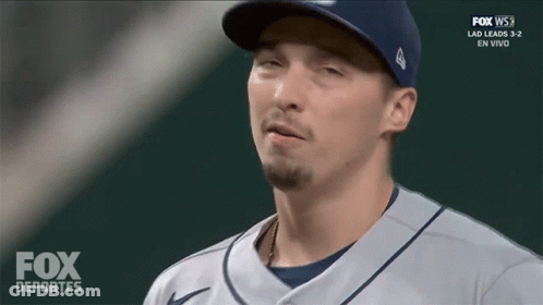 Fox Deportes Showing Baseball Game On Screen GIF