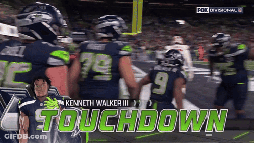 Fox Divisional Ad Seahawks Vs Vikings Football Game GIF