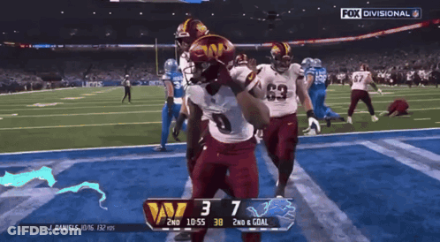 Fox Divisional Football Game 37-7 GIF
