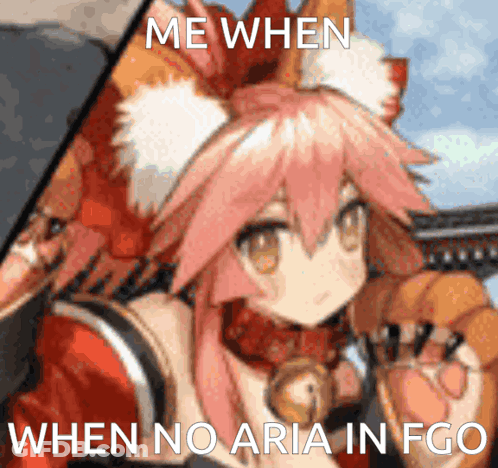 Fox Girl Me When When No Aria In Fgo GIF