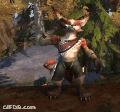 Fox In Woods Video Game GIF