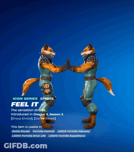 Fox Jumping With Feel It GIF