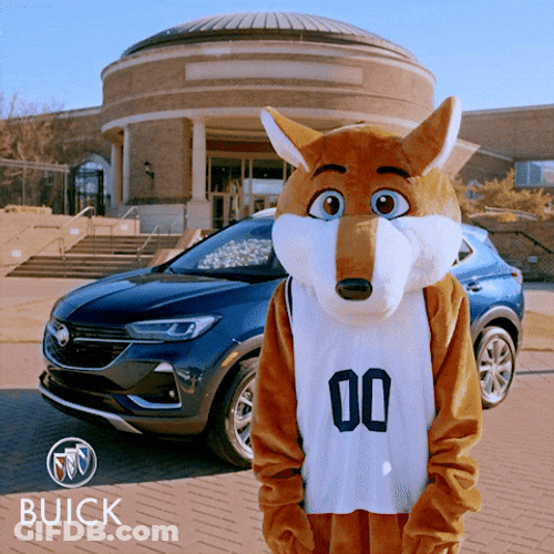 Fox Mascot Head Down Fighting Odds GIF