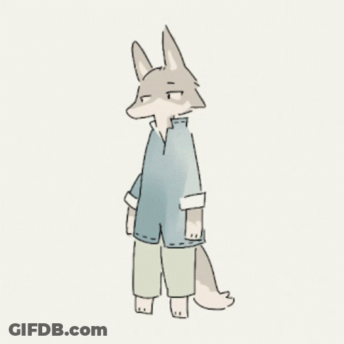 Fox Next To Goat GIF