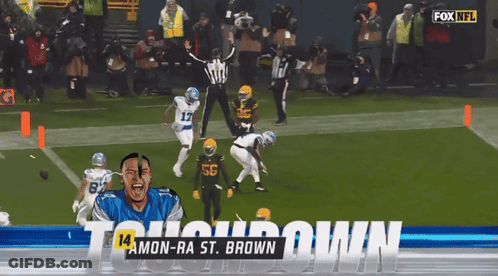 Fox NFL Ad Detroit Lions Vs Green Bay Packers GIF