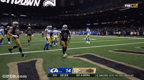 Fox NFL Broadcast 49Ers Vs Saints GIF
