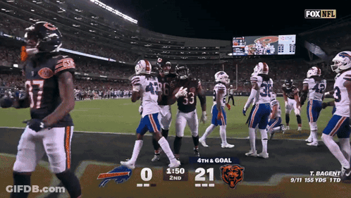 Fox NFL Broadcast Bears Vs Bills Football GIF
