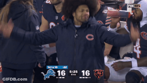 Fox NFL Broadcast Bears Vs Lions GIF