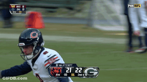 Fox NFL Broadcast Bears Vs Packers GIF