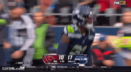 Fox NFL Broadcast Cardinals Vs Seahawks GIF