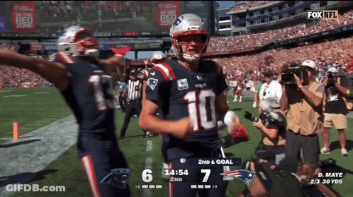 Fox NFL Broadcast Patriots Vs Panthers GIF